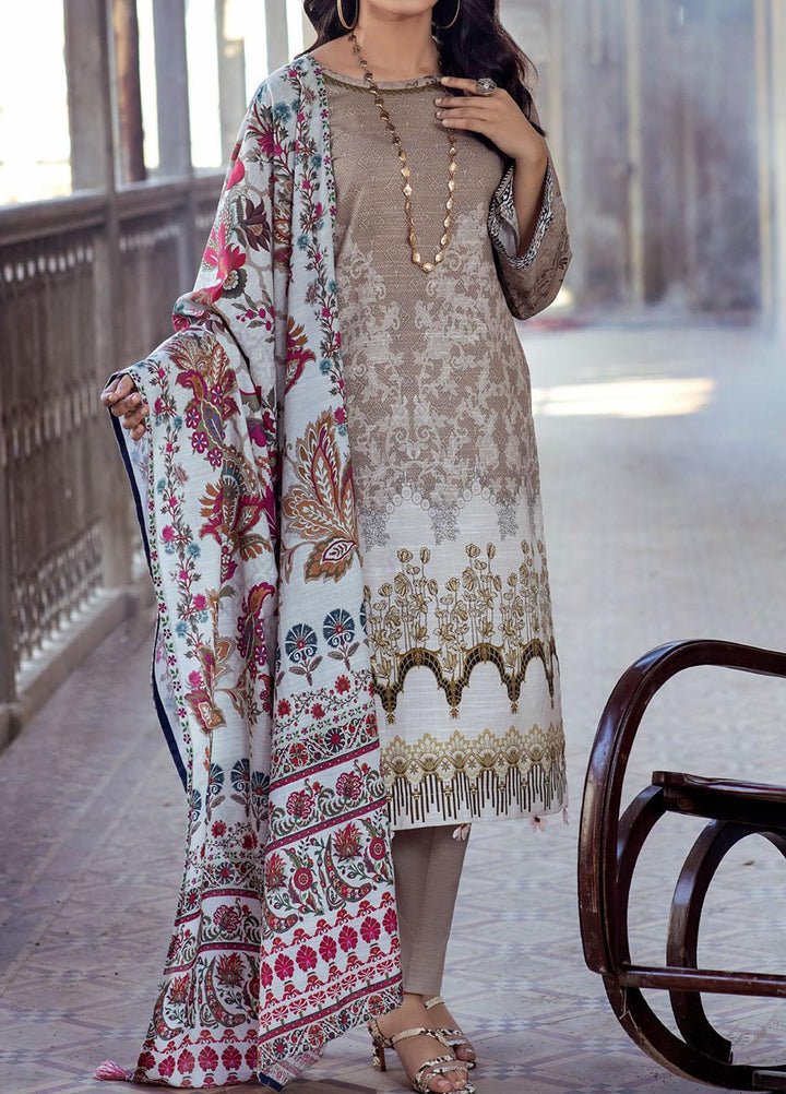 Salitex Printed Khaddar Suits Unstitched 3 Piece SL21KW WK-00921 - Winter Collection