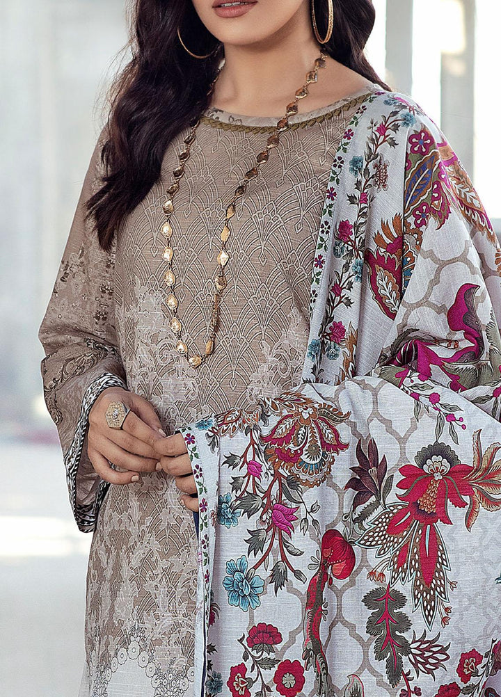 Salitex Printed Khaddar Suits Unstitched 3 Piece SL21KW WK-00921 - Winter Collection