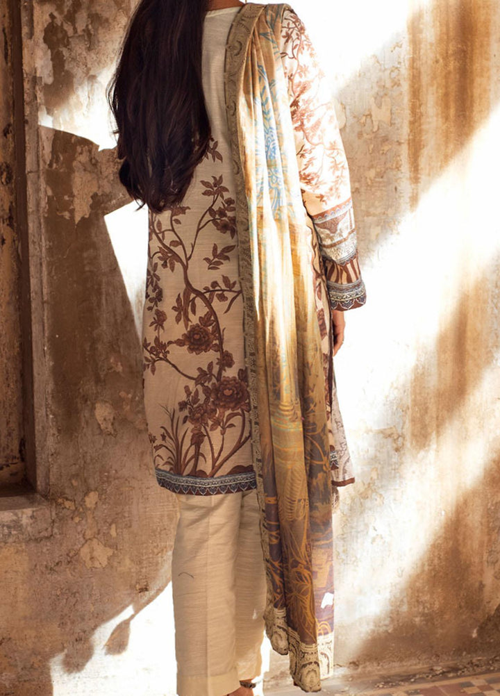 Salitex Printed Khaddar Suits Unstitched 3 Piece SL21KW WK-00922 - Winter Collection