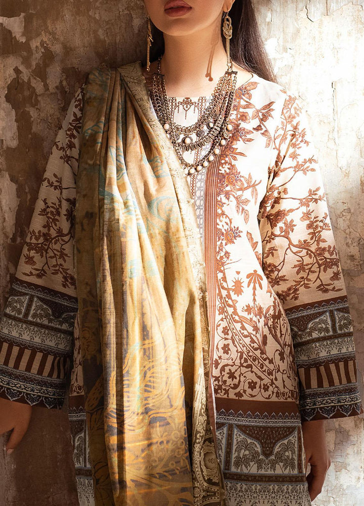 Salitex Printed Khaddar Suits Unstitched 3 Piece SL21KW WK-00922 - Winter Collection