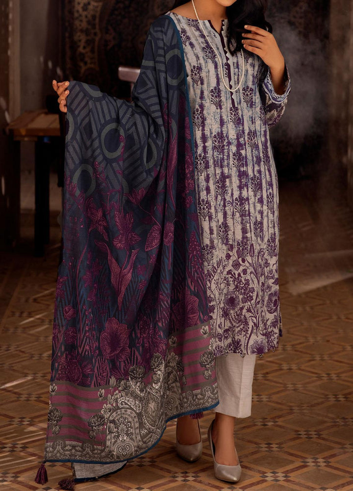 Salitex Printed Khaddar Suits Unstitched 3 Piece SL21KW WK-00924 - Winter Collection