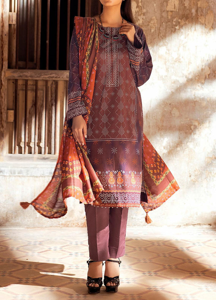 Salitex Printed Khaddar Suits Unstitched 3 Piece SL21KW WK-00925 - Winter Collection