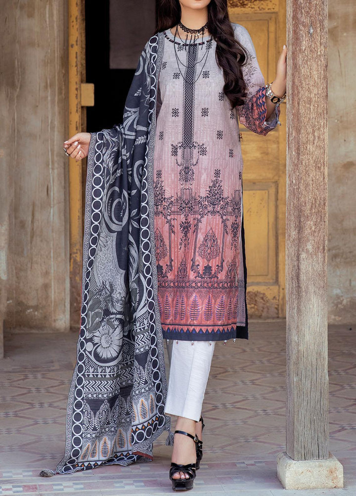 Salitex Printed Khaddar Suits Unstitched 3 Piece SL21KW WK-00926 - Winter Collection