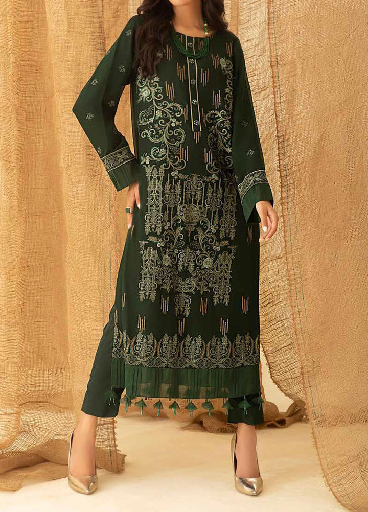 Salitex Embroidered Chiffon  Unstitched Kurties SL21KL WK-00750 - Formals Collection