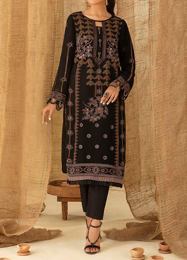 Salitex Embroidered Chiffon  Unstitched Kurties SL21KL WK-00758 - Formals Collection