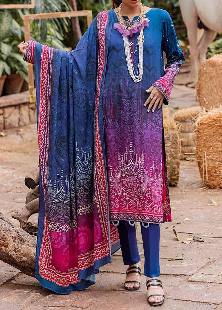 Salitex Printed Linen Suits Unstitched 3 Piece SL21PL WK-00850 - Winter Collection