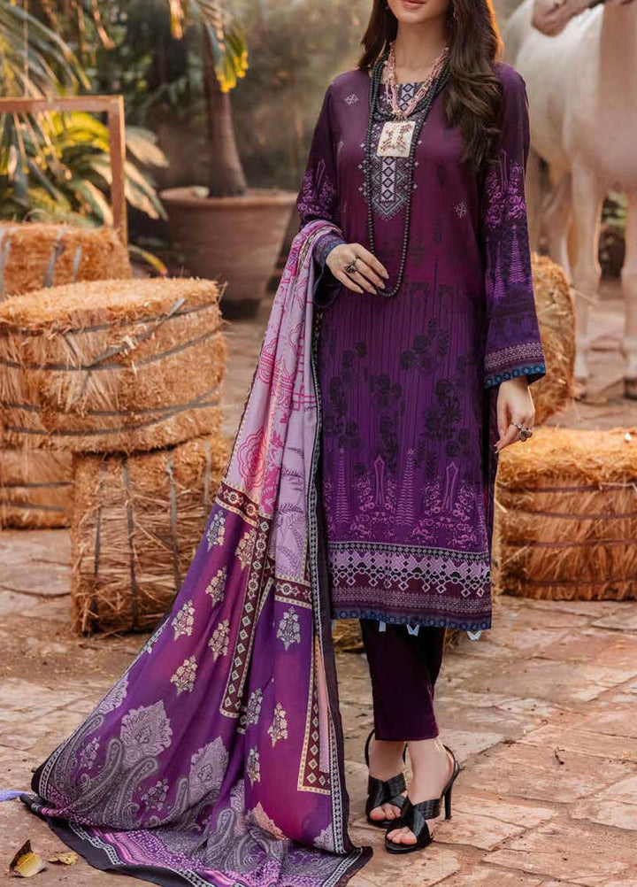 Salitex Printed Linen Suits Unstitched 3 Piece SL21PL WK-00851 - Winter Collection