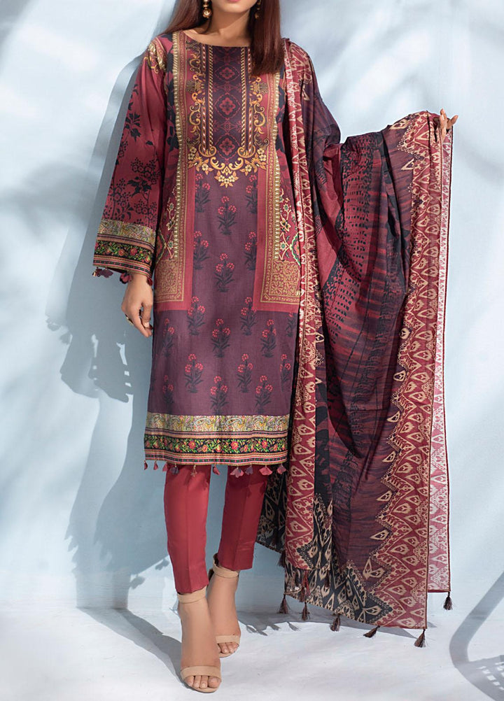 Malabis By Salitex Printed Lawn Suits Unstitched 3 Piece ST21M 00062 - Summer Collection