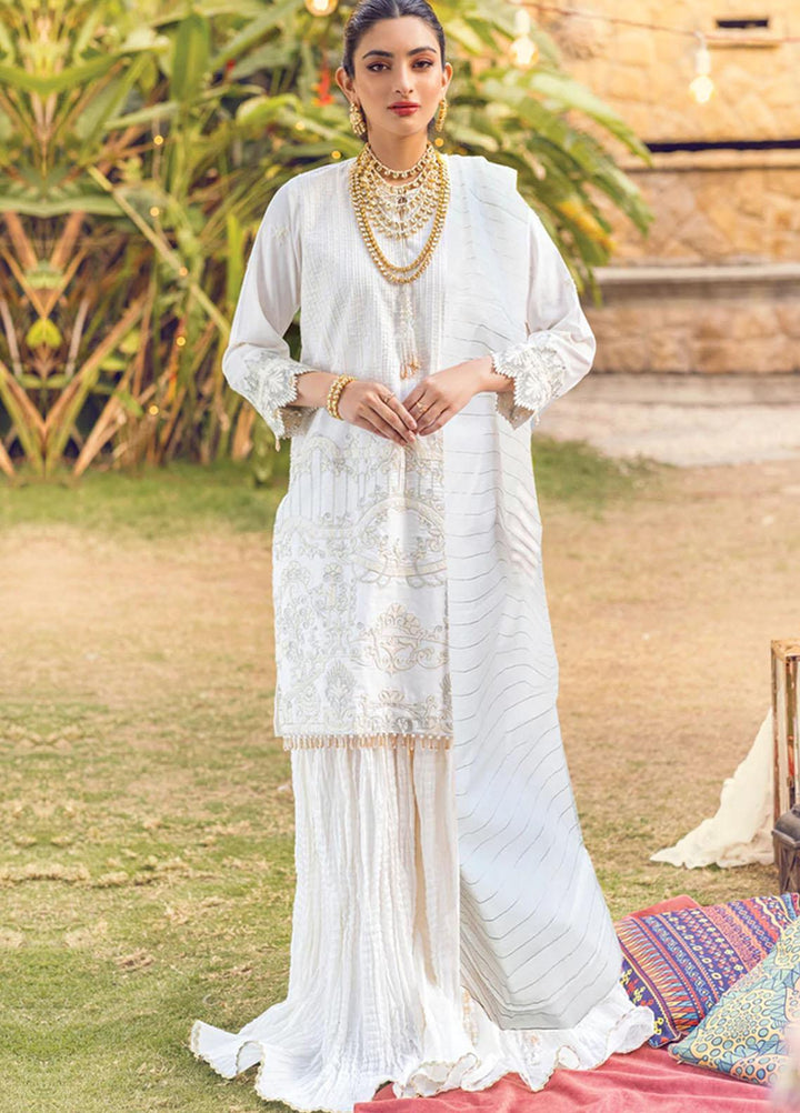 Salitex Embroidered Lawn Suits Unstitched 3 Piece ST22NEK R00005 - Summer Collection