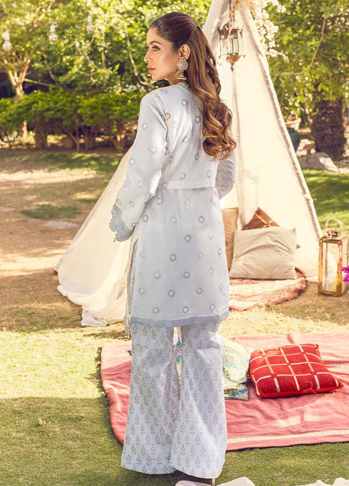 Salitex Embroidered Lawn Suits Unstitched 2 Piece ST22NEK R00009 - Summer Collection