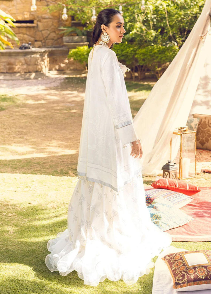 Salitex Embroidered Lawn Suits Unstitched 2 Piece ST22NEK R00010 - Summer Collection