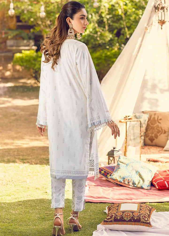 Salitex Embroidered Lawn Suits Unstitched 2 Piece ST22NEK R00011 - Summer Collection