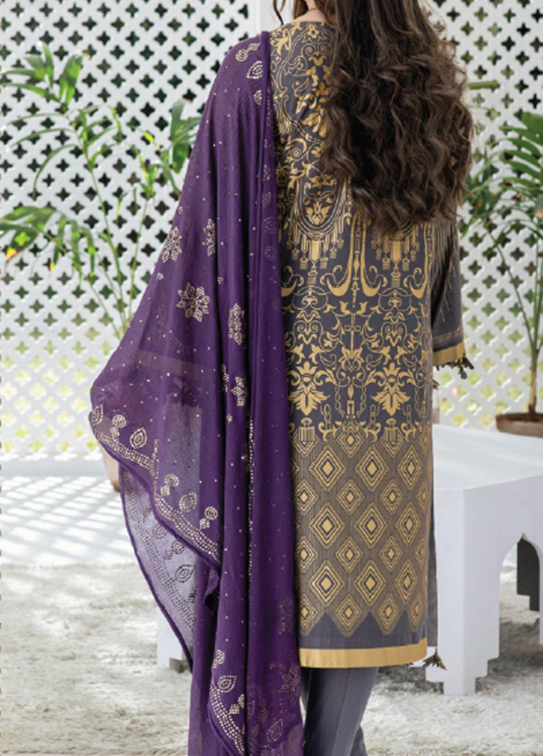 Oznur By Salitex Embroidered Lawn Suits Unstitched 3 Piece ST21O 00709 - Luxury Festive Collection