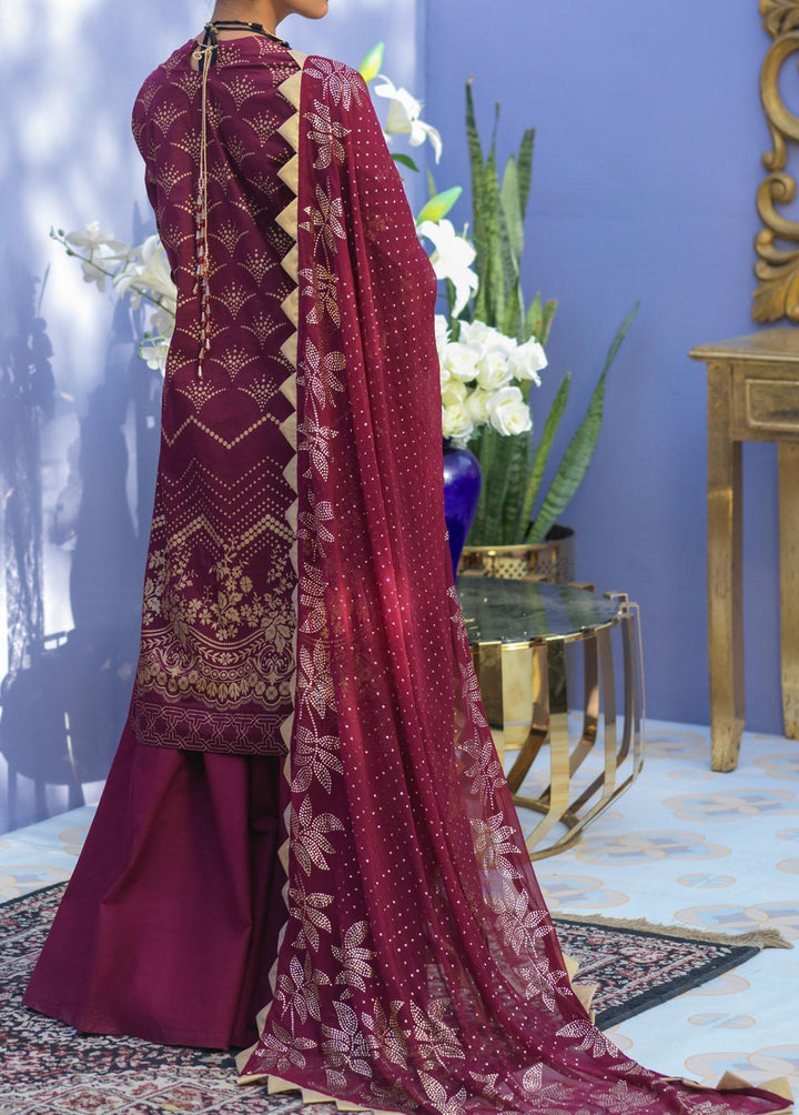 Oznur Mukesh By Salitex Embroidered Lawn Suits Unstitched 3 Piece ST22-OM2 WK-00996AUT - Summer Collection