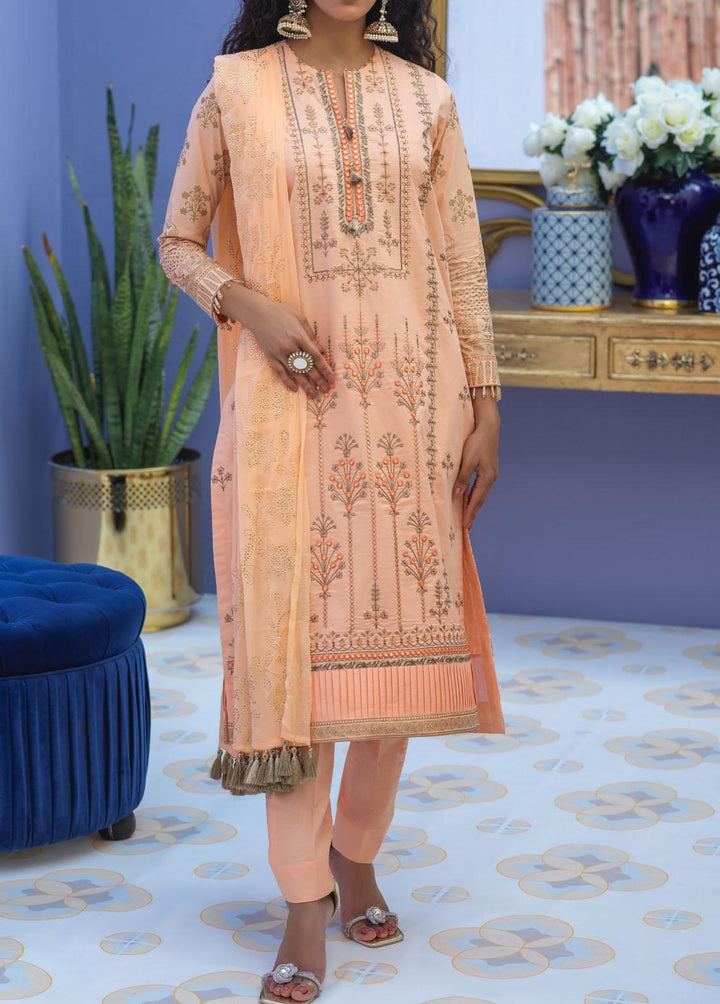 Oznur Mukesh By Salitex Embroidered Lawn Suits Unstitched 3 Piece ST22-OM2 WK-00997AUT - Summer Collection
