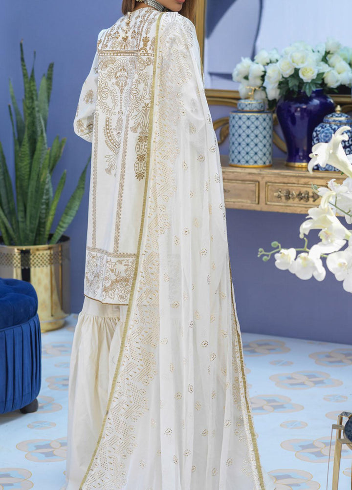 Oznur Mukesh By Salitex Embroidered Lawn Suits Unstitched 3 Piece ST22-OM2 WK-00999AUT - Summer Collection