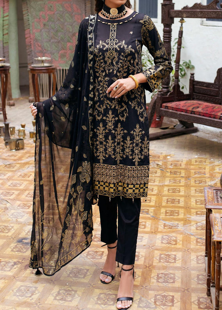 Oznur Mukesh By Salitex Embroidered Lawn Suits Unstitched 3 Piece ST22OM WK-00977UT - Summer Collection