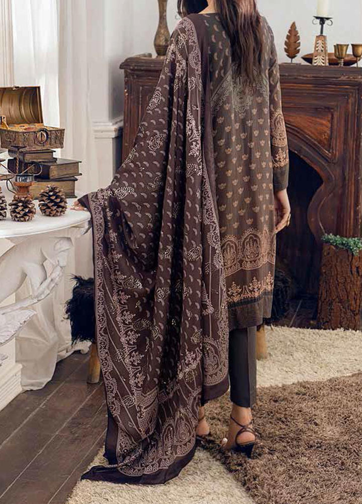 Oznur By Salitex Embroidered Linen Suits Unstitched 3 Piece ST21LN WK-00892 - Winter Collection