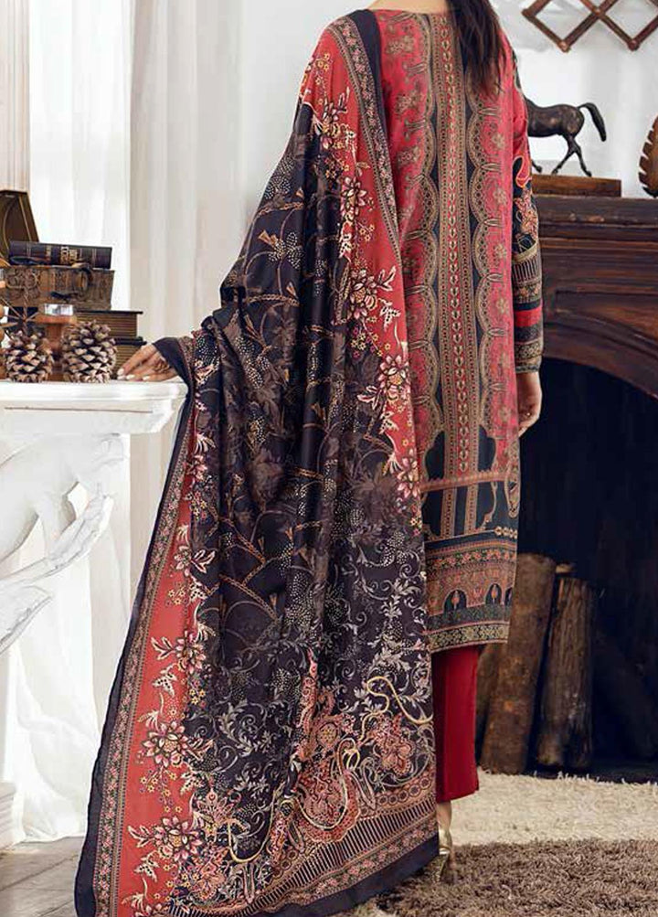 Oznur By Salitex Embroidered Linen Suits Unstitched 3 Piece ST21LN WK-00896 - Winter Collection