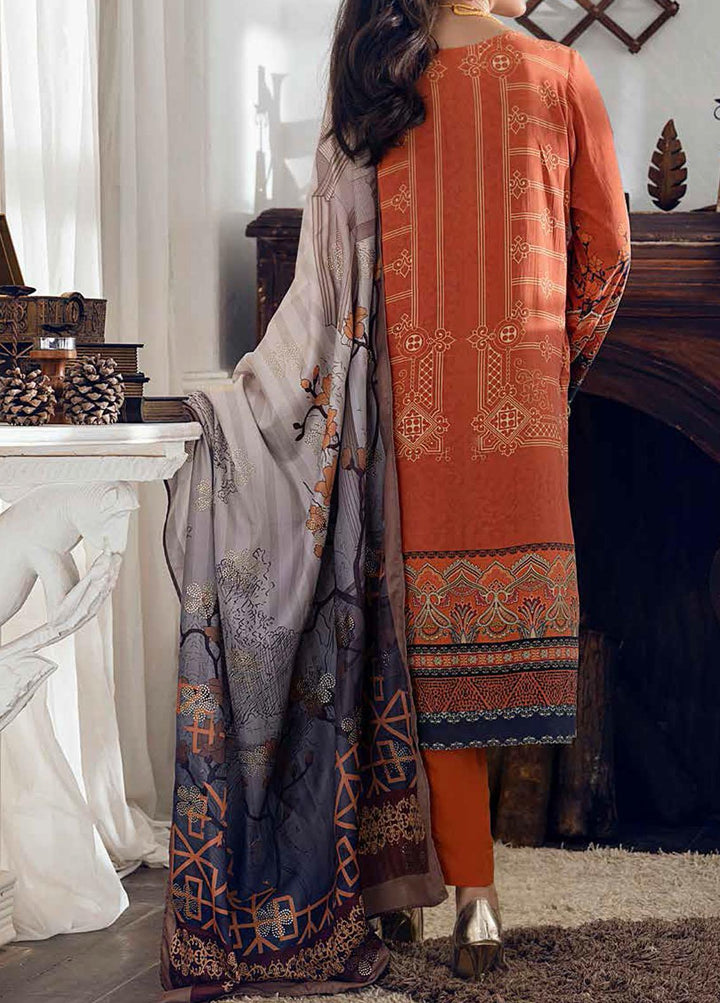 Oznur By Salitex Embroidered Linen Suits Unstitched 3 Piece ST21LN WK-00897 - Winter Collection