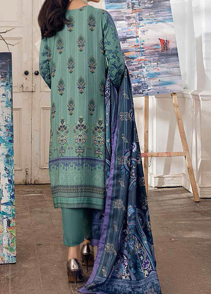 Oznur By Salitex Embroidered Linen Suits Unstitched 3 Piece ST21LN WK-00899 - Winter Collection