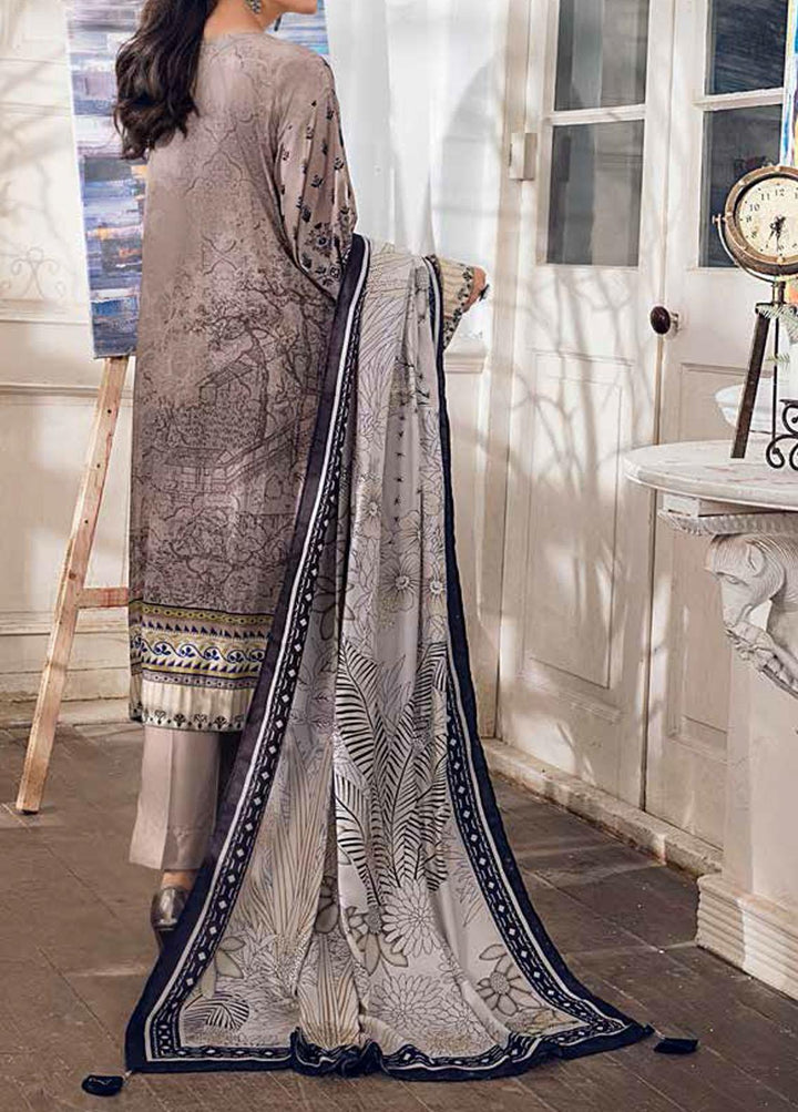 Oznur By Salitex Embroidered Linen Suits Unstitched 3 Piece ST21LN WK-00901 - Winter Collection