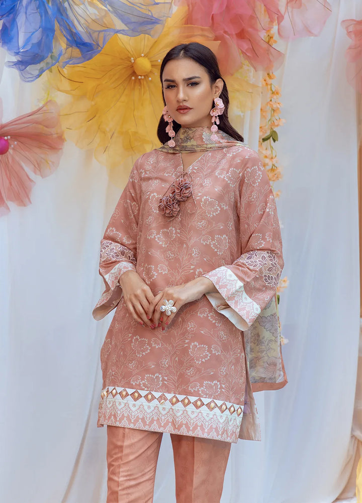 Salitex Printed Lawn Suits Unstitched 3 Piece SUNS24ASI012UT - Summer Collection