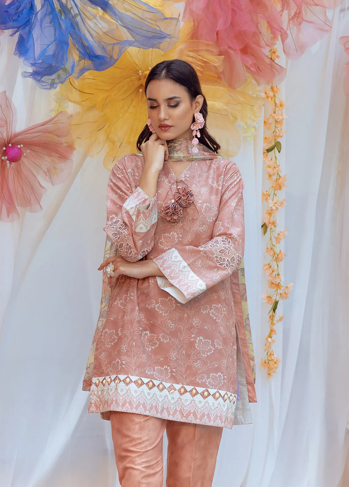 Salitex Printed Lawn Suits Unstitched 3 Piece SUNS24ASI012UT - Summer Collection