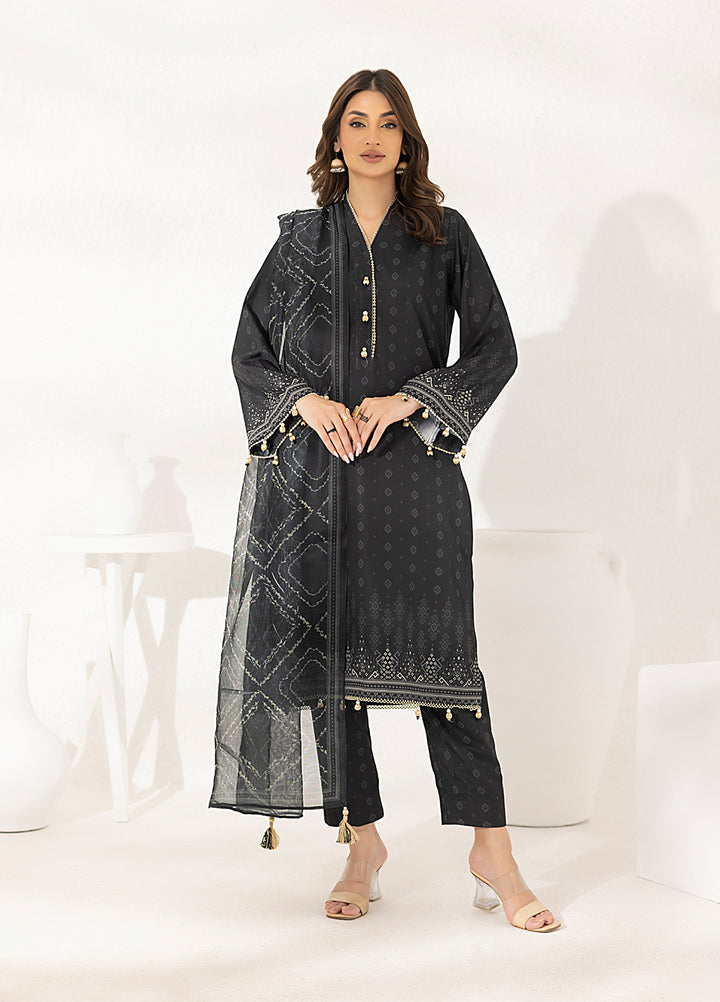 Salitex Printed Lawn Silk Suits Unstitched 3 Piece SUNS7ASI292UT - Summer Collection