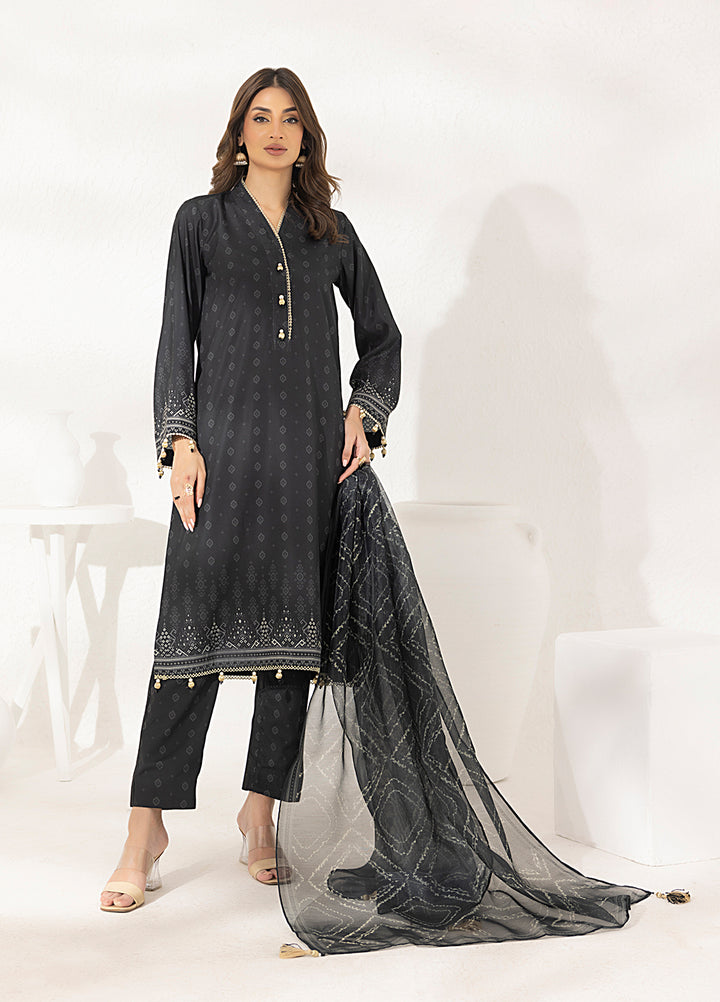 Salitex Printed Lawn Silk Suits Unstitched 3 Piece SUNS7ASI292UT - Summer Collection