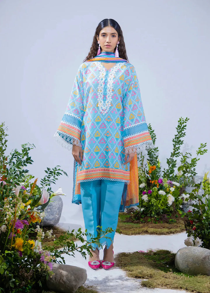 Salitex Printed Silk Lawn Suits Unstitched 3 Piece WUS3BS24SI10UT - Festive Collection