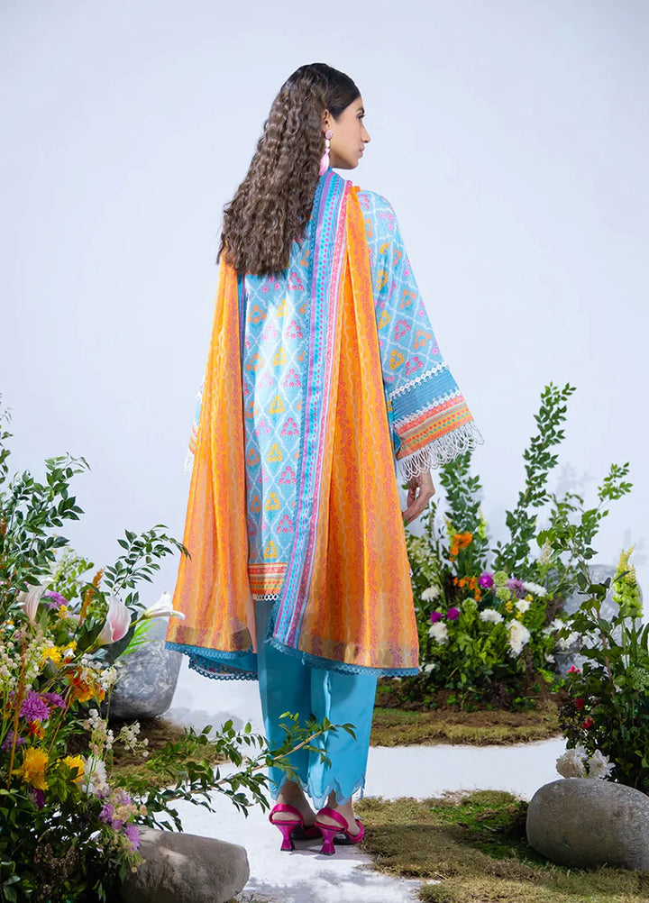 Salitex Printed Silk Lawn Suits Unstitched 3 Piece WUS3BS24SI10UT - Festive Collection