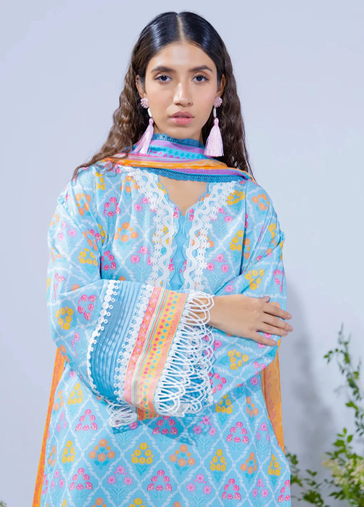Salitex Printed Silk Lawn Suits Unstitched 3 Piece WUS3BS24SI10UT - Festive Collection