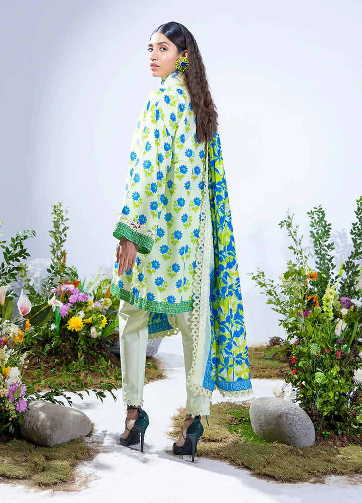 Salitex Printed Silk Lawn Suits Unstitched 3 Piece WUS3BS24SI14UT - Festive Collection