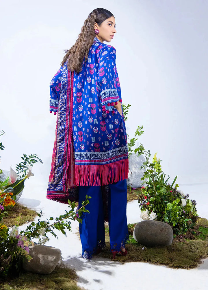 Salitex Printed Silk Lawn Suits Unstitched 3 Piece WUS3BS24SI3UT - Festive Collection