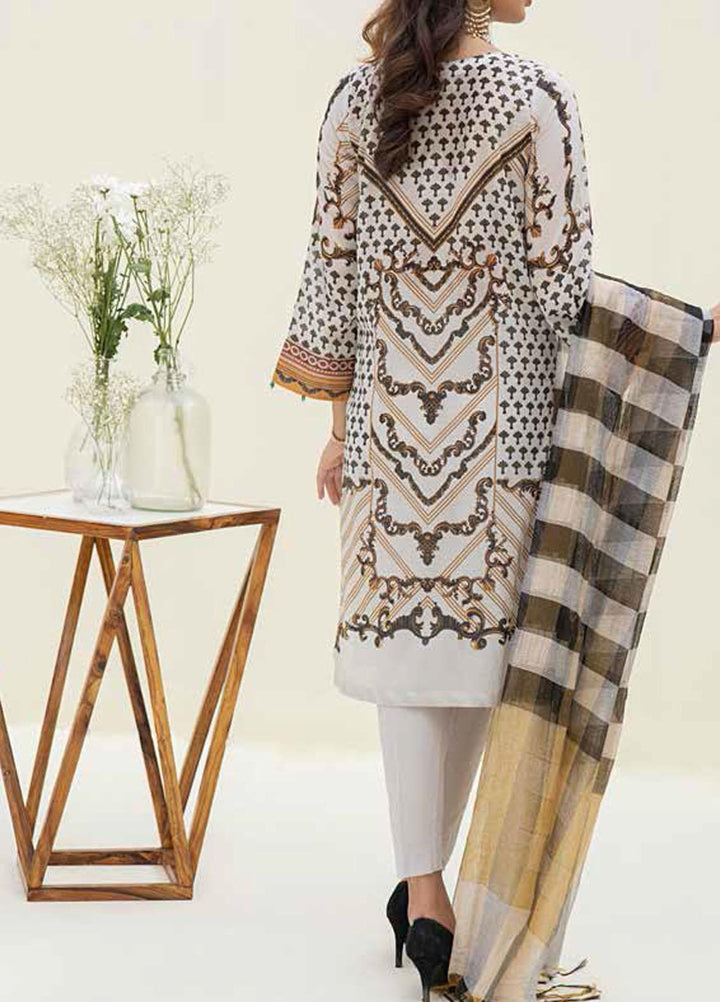 Salitex Embroidered Lawn Suits Unstitched 3 Piece SL21SF WK-00776 - Festive Collection