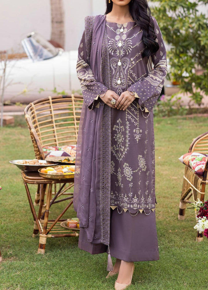Shades of Festive By Salitex Embroidered Lawn Suits Unstitched 3 Piece ST22SF WK-01015UT - Eid Collection