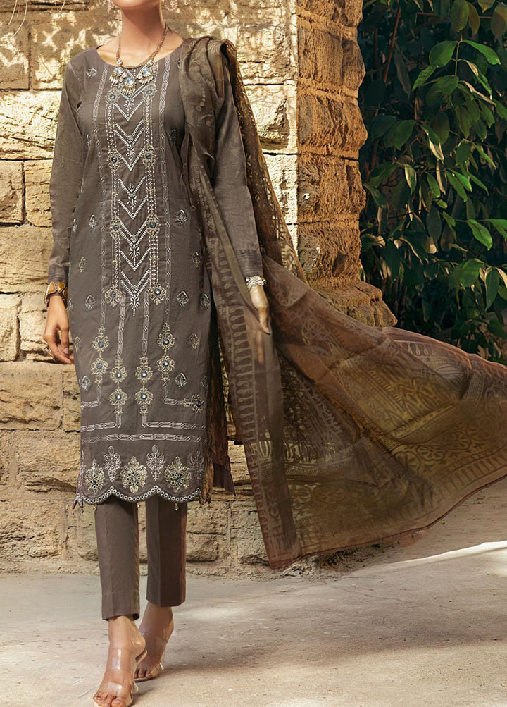 Salitex Embroidered Jacquard Suits Unstitched 3 Piece ST21SJ 00737 - Summer Collection