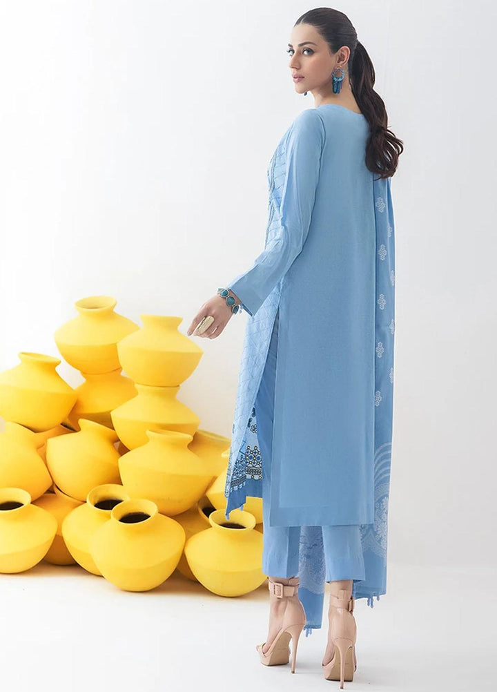 Salitex Embroidered Jacquard Suits Unstitched 3 Piece SL21SS WK-00765 - Winter Collection