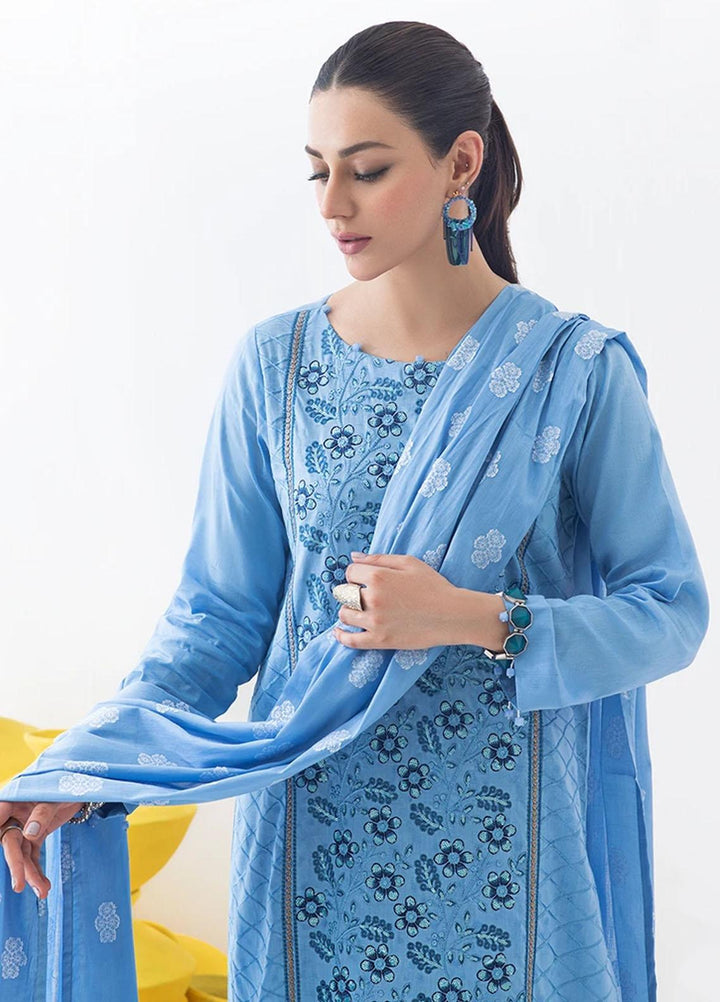 Salitex Embroidered Jacquard Suits Unstitched 3 Piece SL21SS WK-00765 - Winter Collection