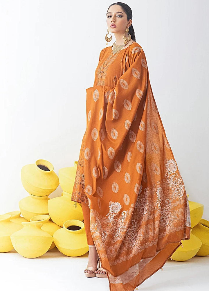 Salitex Embroidered Jacquard Suits Unstitched 3 Piece SL21SS WK-00770 - Winter Collection