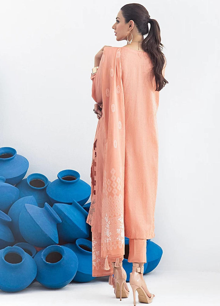 Salitex Embroidered Jacquard Suits Unstitched 3 Piece SL21SS WK-00771 - Winter Collection