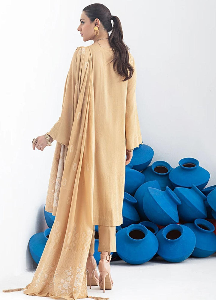 Salitex Embroidered Jacquard Suits Unstitched 3 Piece SL21SS WK-00772 - Winter Collection