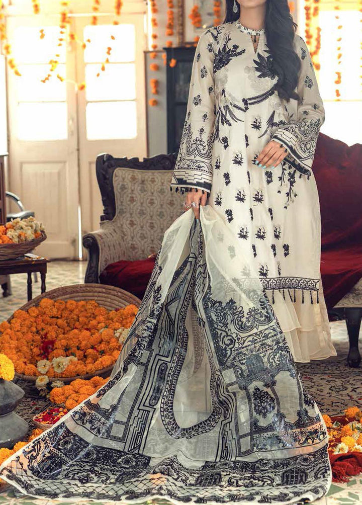 Singhar Khas By Salitex Embroidered Lawn Suits Unstitched 3 Piece ST22SK WK-01025B - Eid Collection
