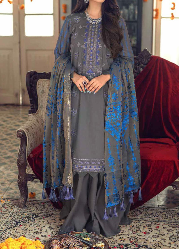 Singhar Khas By Salitex Embroidered Lawn Suits Unstitched 3 Piece ST22SK WK-01027A - Eid Collection