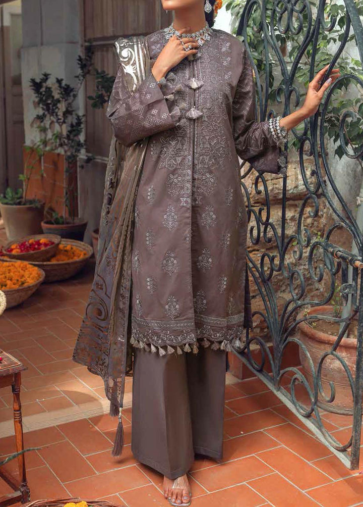 Singhar Khas By Salitex Embroidered Lawn Suits Unstitched 3 Piece ST22SK WK-01030A - Eid Collection