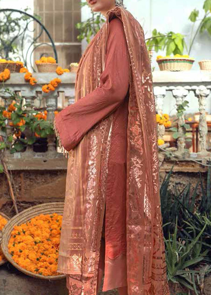 Singhar Khas By Salitex Embroidered Lawn Suits Unstitched 3 Piece ST22SK WK-01030B - Eid Collection