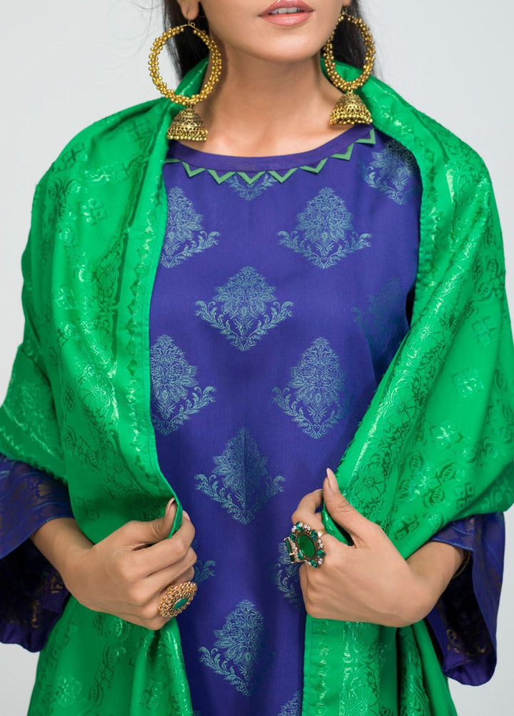 Salitex Viscose Jacquard Suits Unstitched 3 Piece SL21VJ-2 WK-00855 - Winter Collection