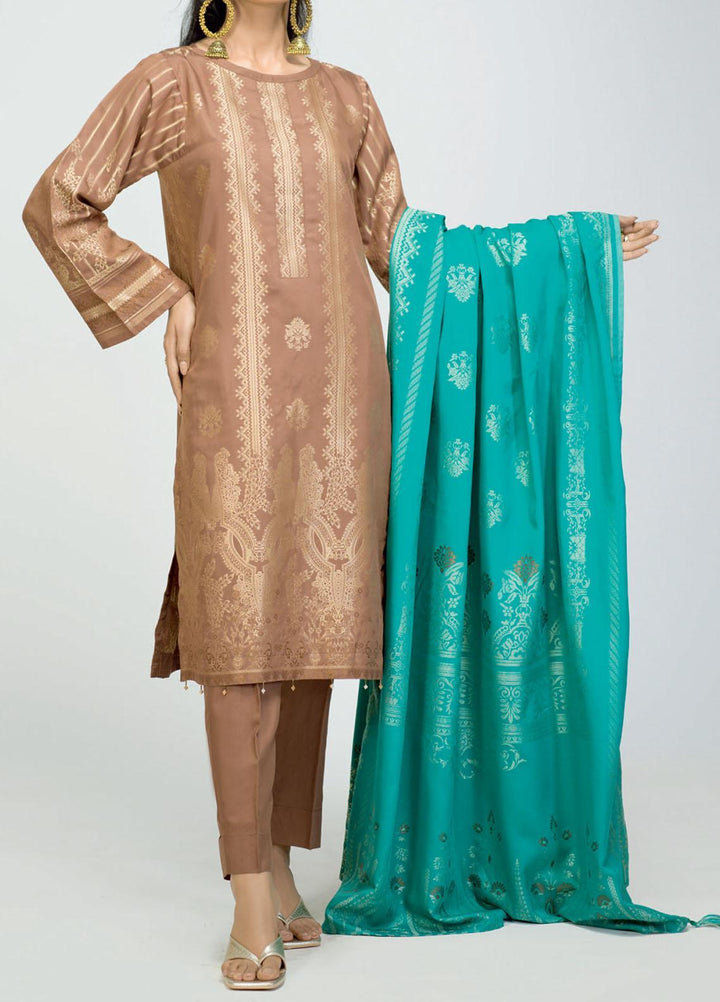 Salitex Viscose Jacquard Suits Unstitched 3 Piece SL21VJ-2 WK-00856 - Winter Collection