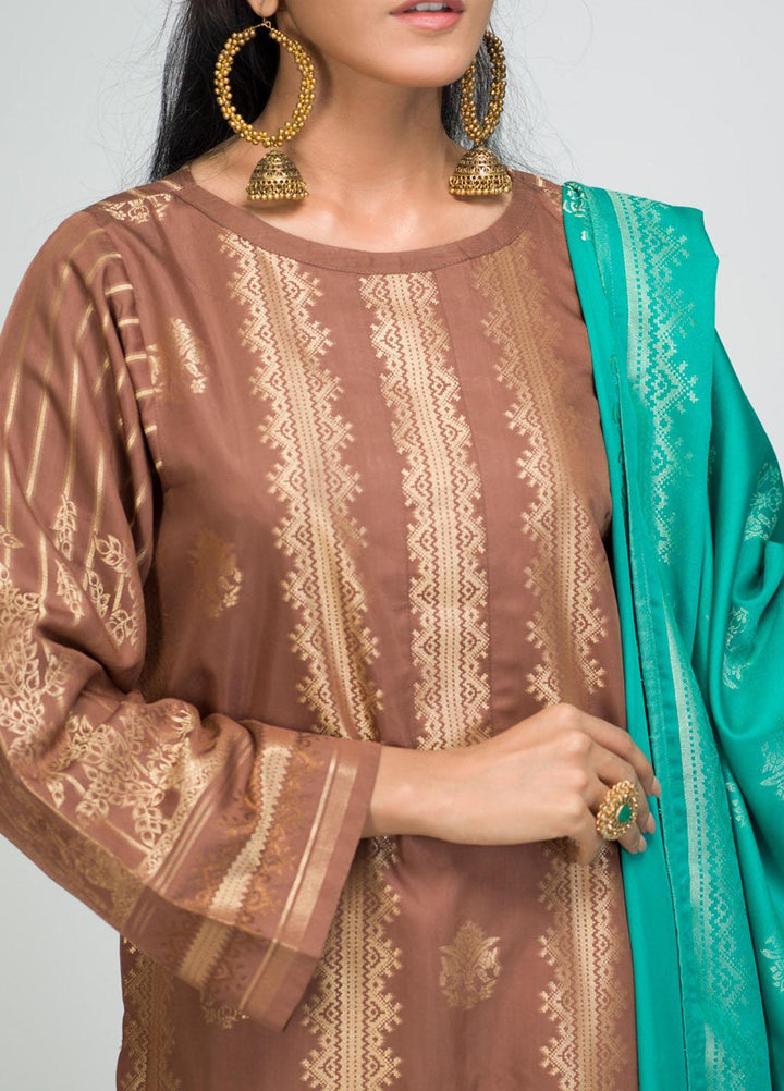 Salitex Viscose Jacquard Suits Unstitched 3 Piece SL21VJ-2 WK-00856 - Winter Collection